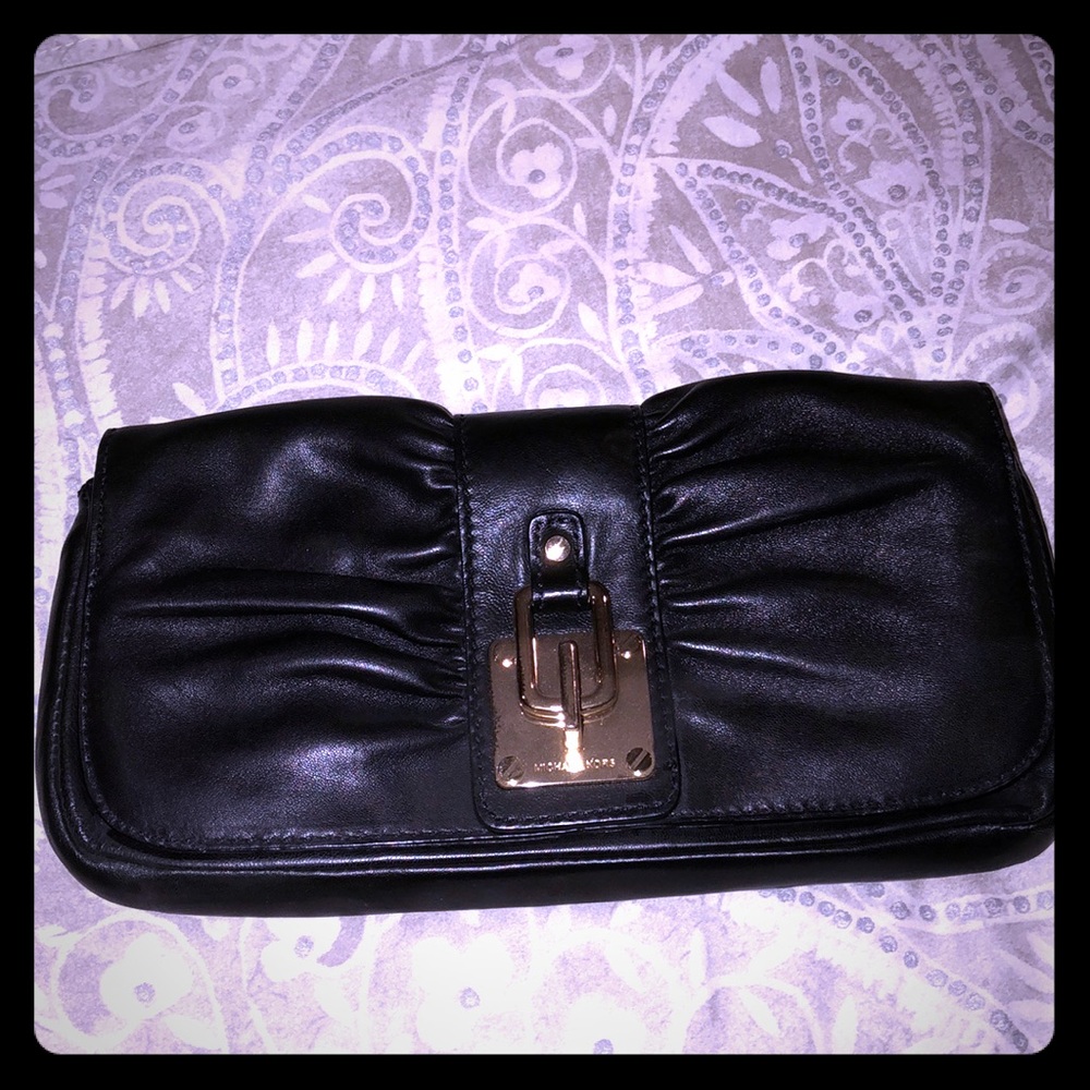 Michael Kors Soft Leather Clutch